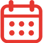 calendario rosso